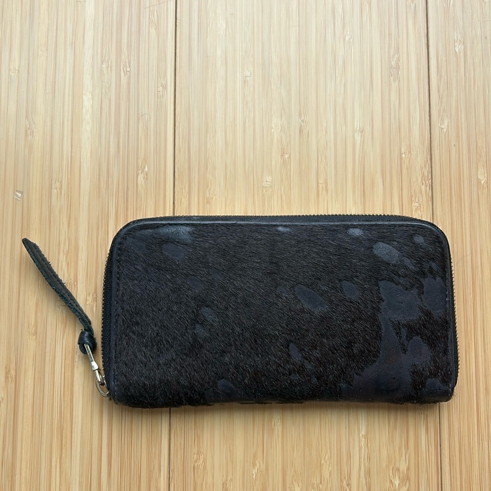 Pony hair Molly G continental wallet